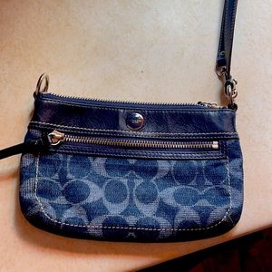 Gently used Coach wristlet